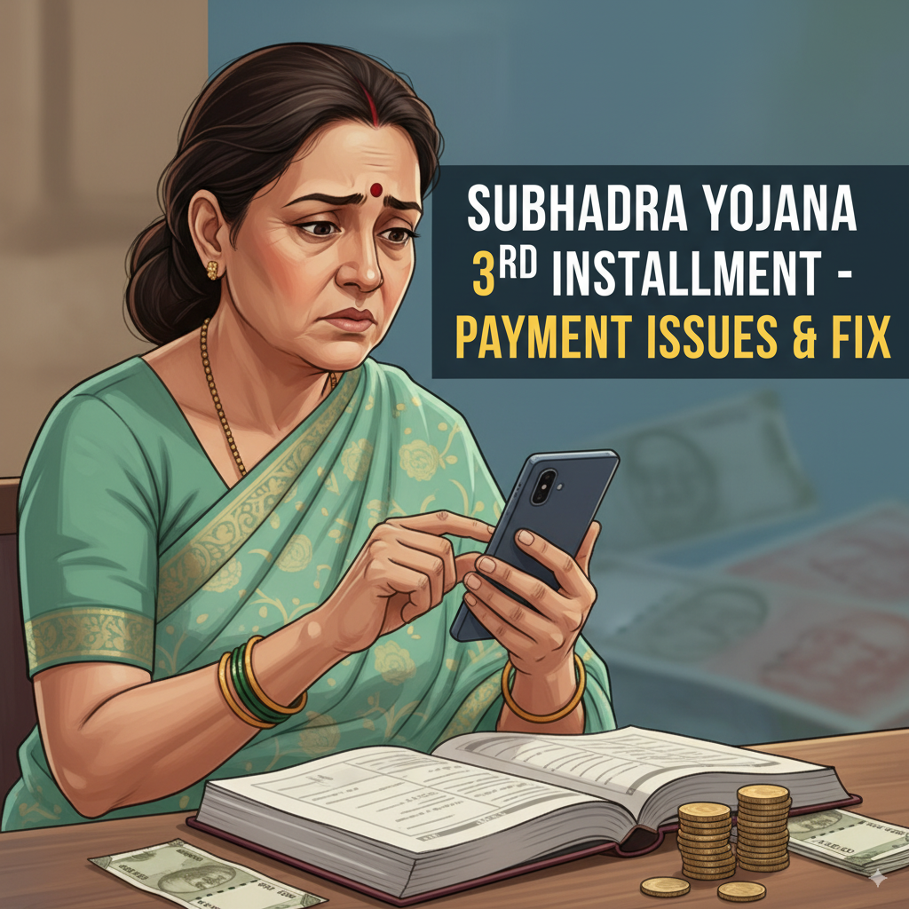 Subhadra Yojana 3rd Installment — Payment Issues (Your Go-To 3,000-Word Playbook) 1 Subhadra Yojana 3rd Installment Payment Issues